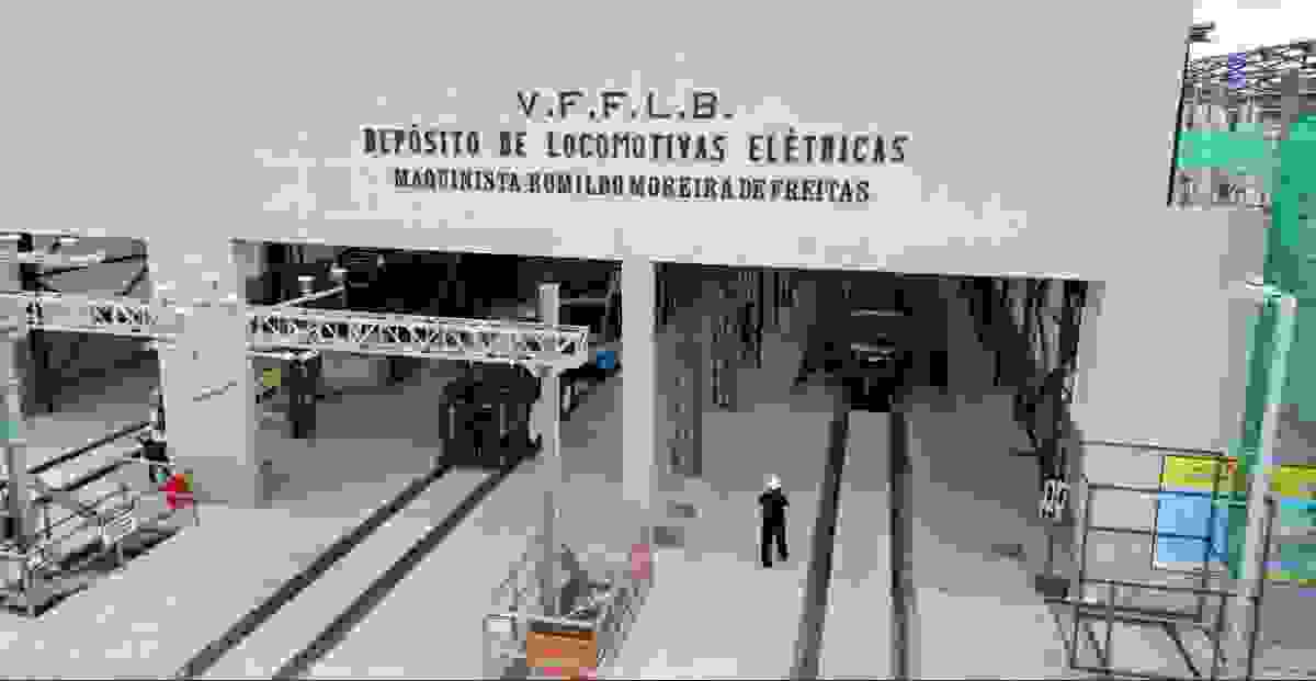 DEPÓSITO DE LOCOMOTIVAS ELÉTRICAS